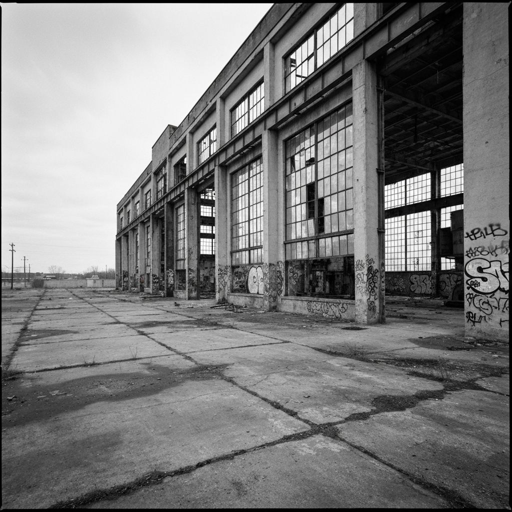 1455 Industrial Parkway - Abandoned Factory, Detroit